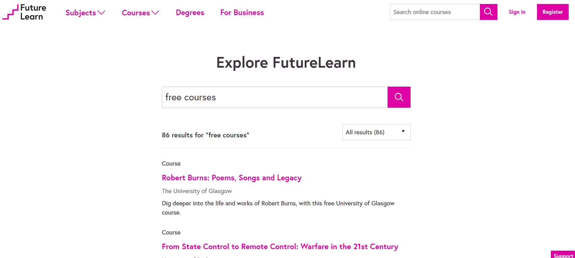 Illustration for FutureLearn