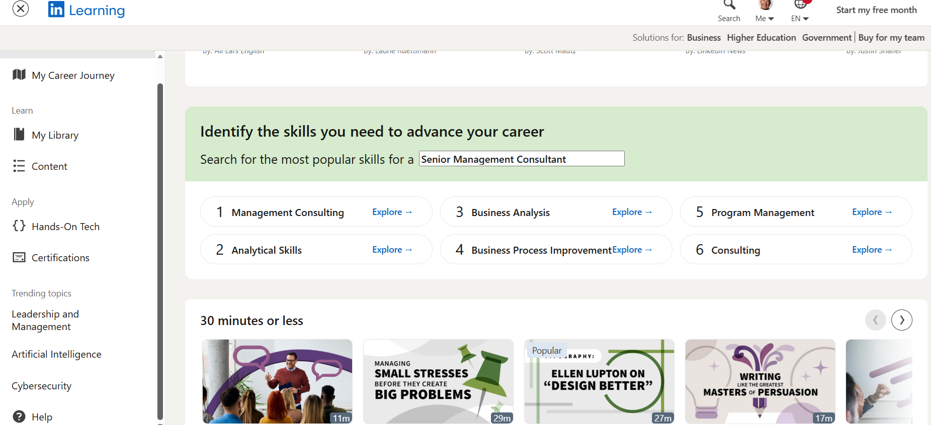 Illustration for LinkedIn Learning